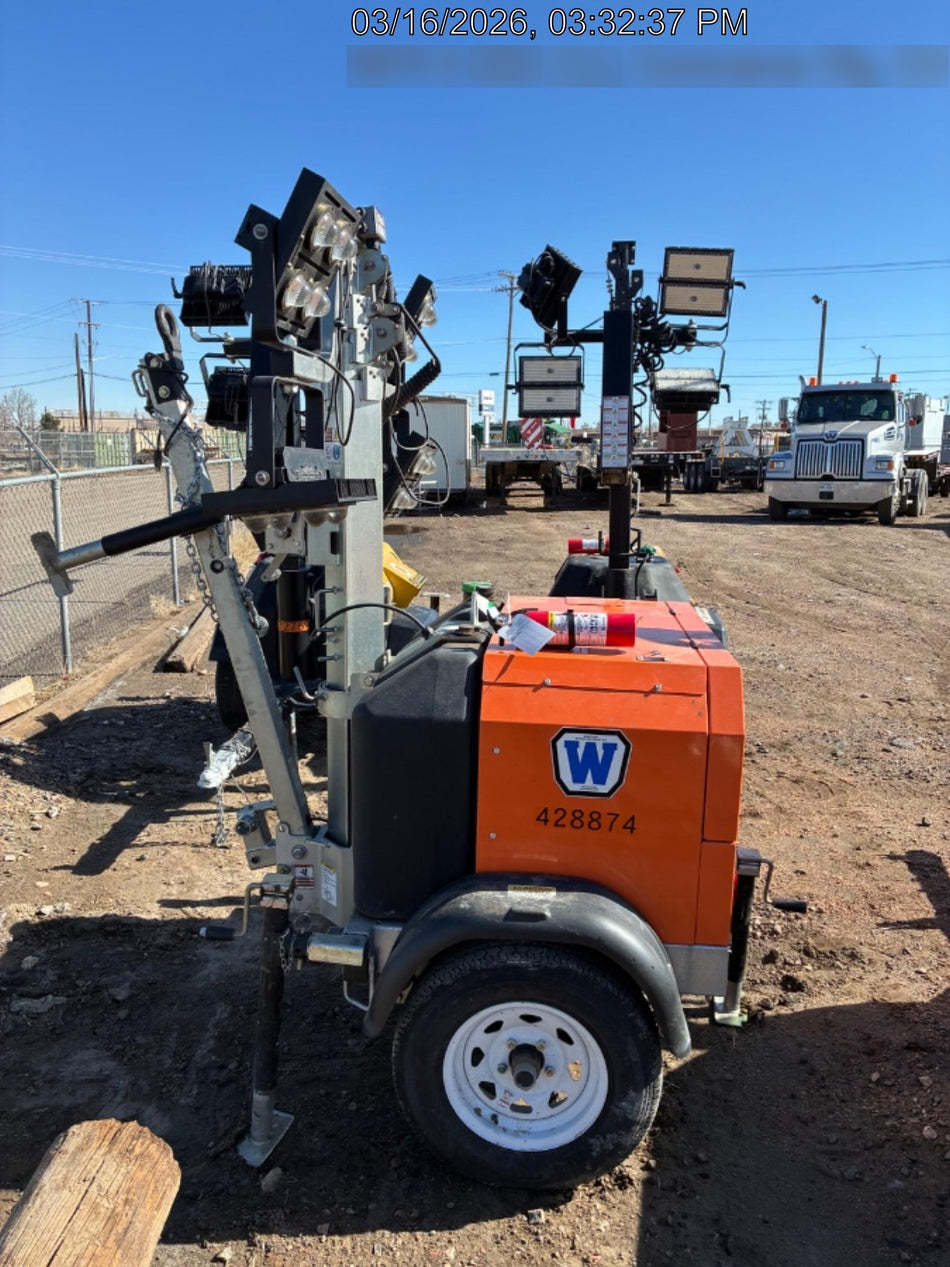 2024 Wanco WLTT-4MM4K Diesel, Deep Sea Controller, Shore Power Plug, Auto Start, (4) 350W LED Floodlights, 4kW Generator, 60 Gal Fuel Tank, 2" Ball, T3