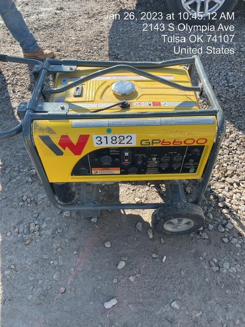 2019 WACKER NEUSON GP6600A