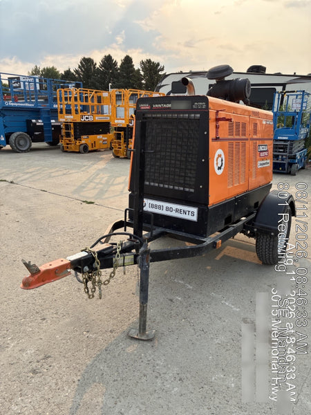 2021 Lincoln Electric Vantage 549X Ready Pak 3, ORANGE (includes trailer, cable rack, fender light kit)