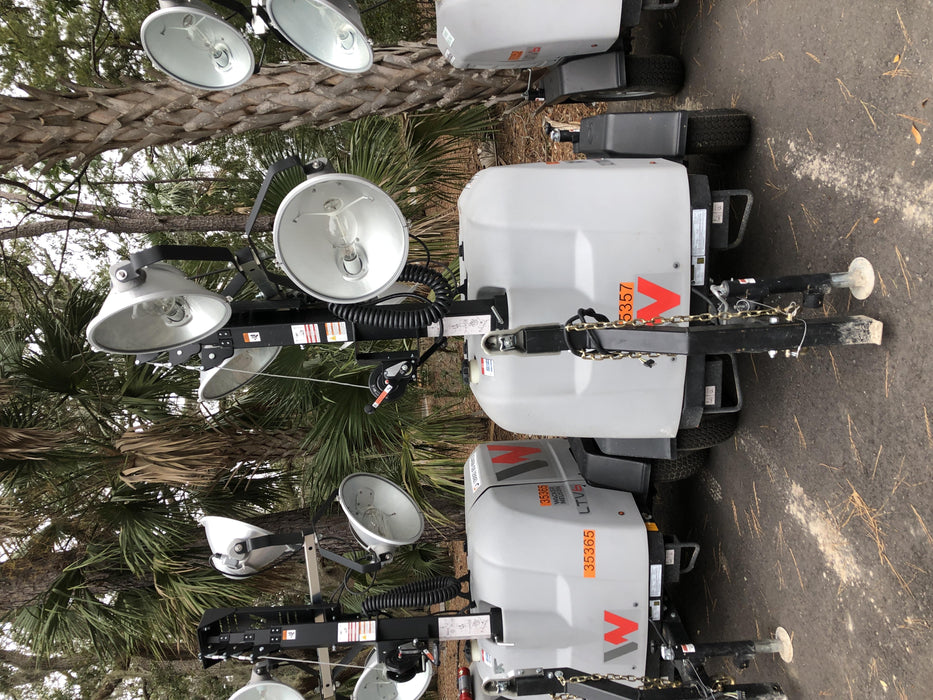 2019 Wacker Neuson LTV6L-MH Wacker Neuson LTV6L Mobile Light Tower w/Fuel Level Sensor Installed