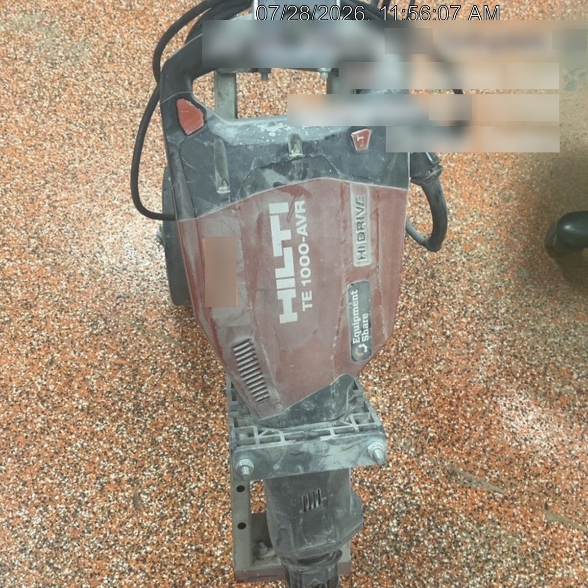 2019 HILTI TE 1000-AVR