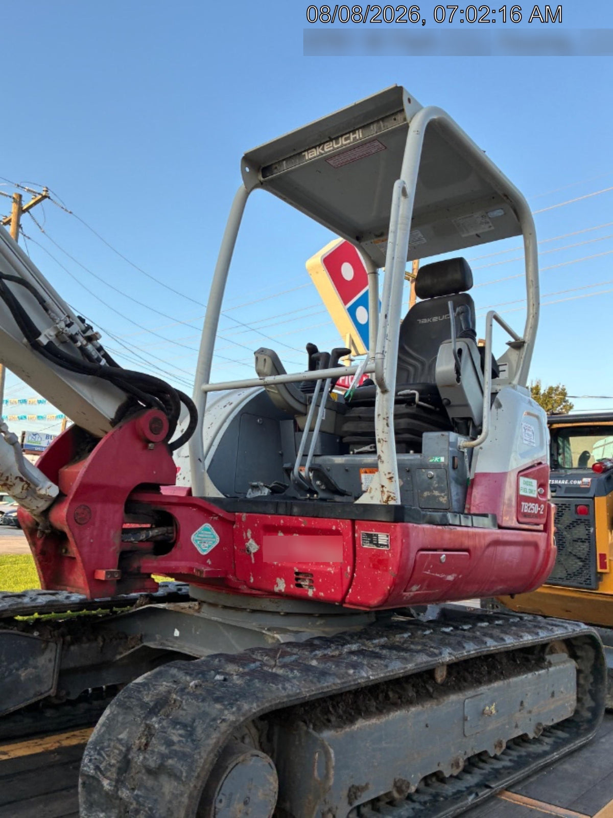 2021 TAKEUCHI TB250-2