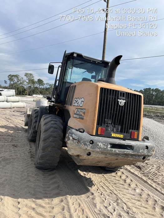 2018 Case 621G CLOSED CAB, 1 FUNCTION, JRB 416 STYLE HYD COUPLER