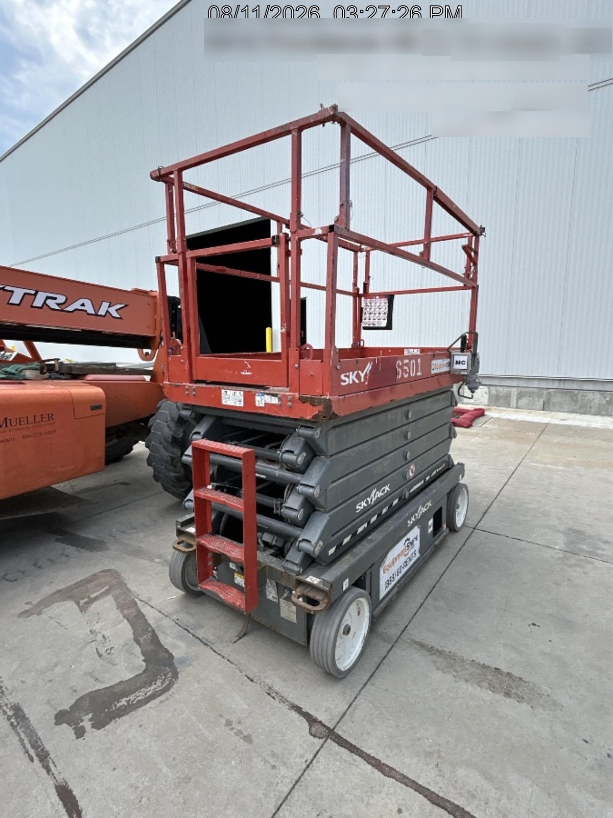 2017 Skyjack SJIII-4740 Skyjack SJ4740, Extended Warranty 5yr/5k hr