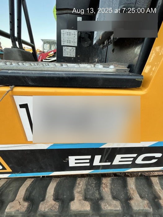 2022 JCB 19C-1E Canopy, Rubber Track, Beacon, Dipper, WL, Coupler, ES Decals