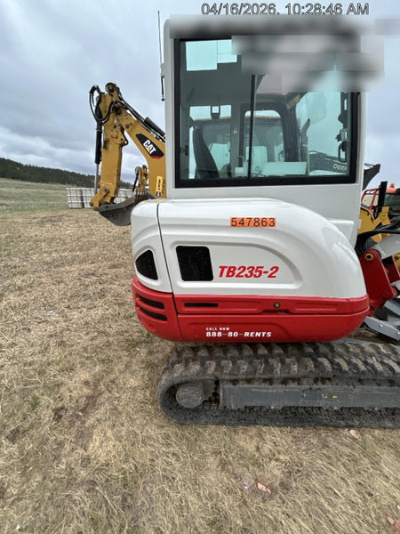 2025 TAKEUCHI TB235-2CR