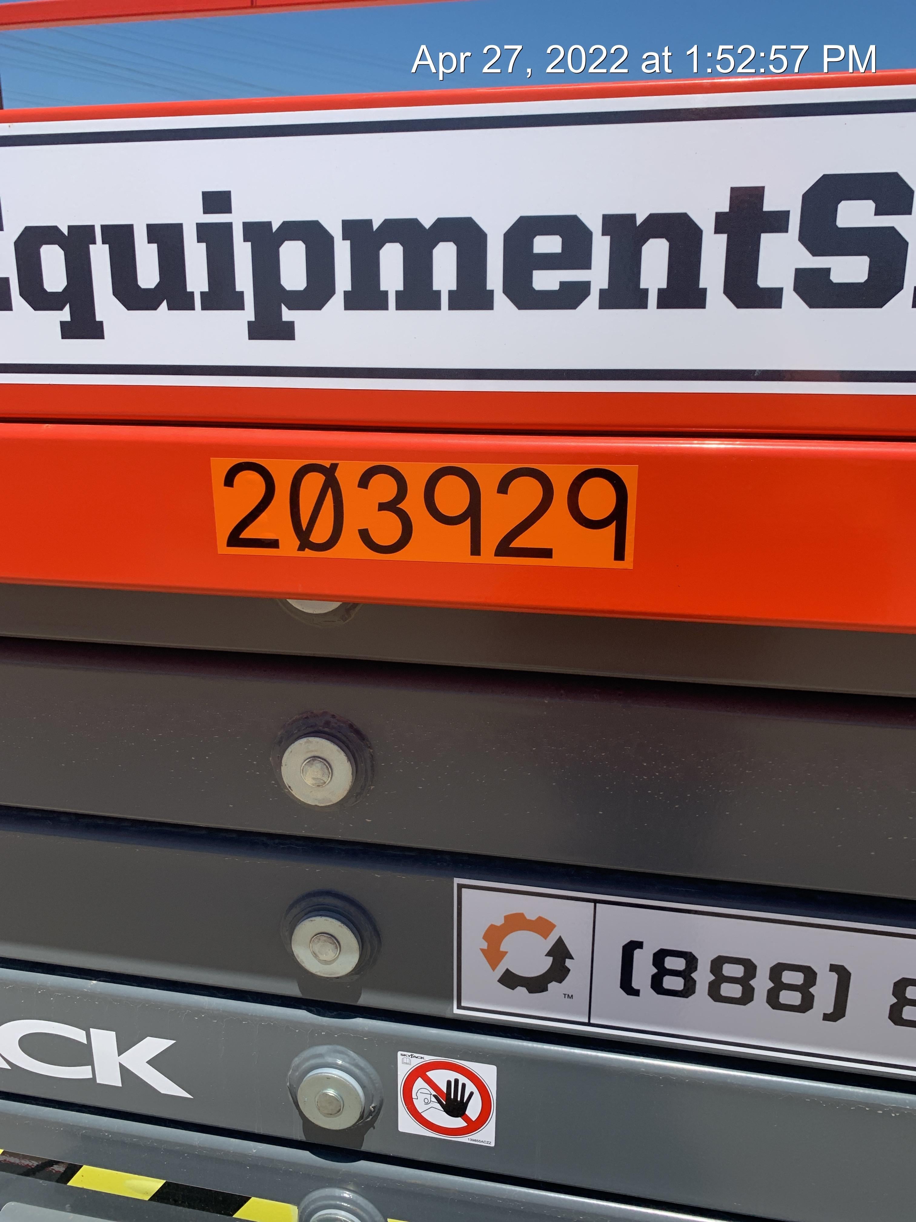 2022 SKYJACK SJ4732