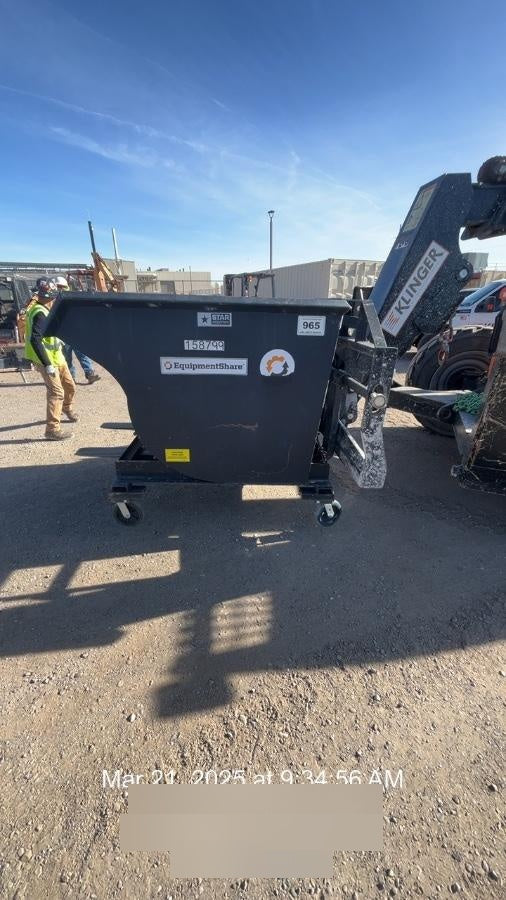 2021 STAR INDUSTRIES M-1820 - Self-Dump Hopper