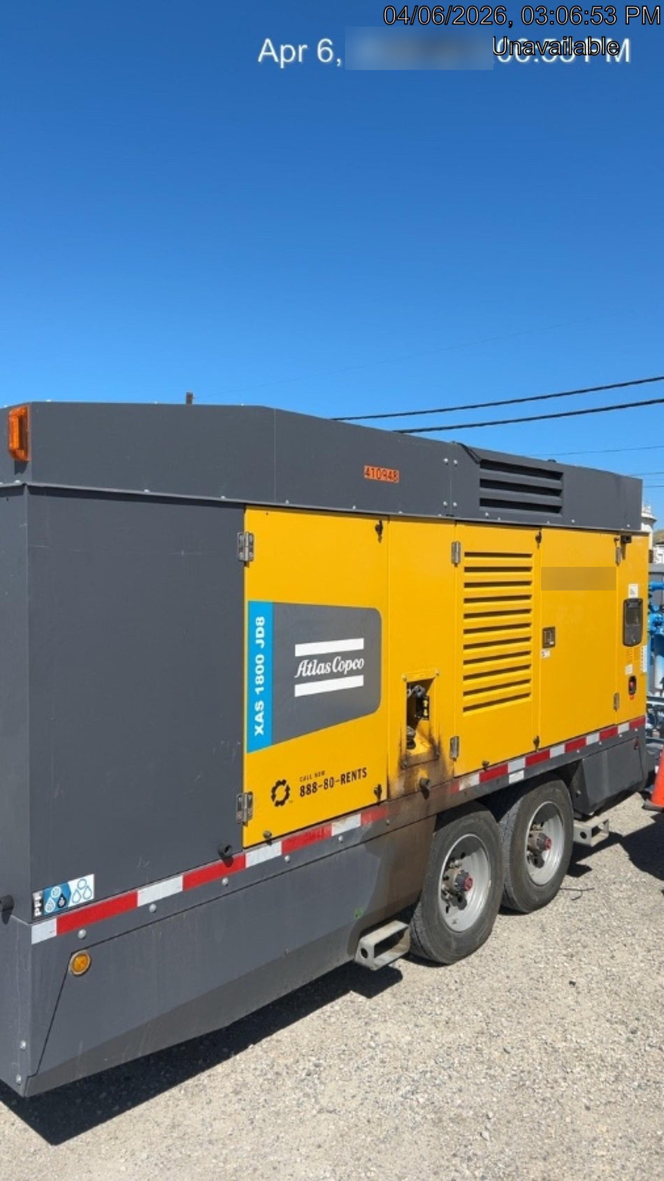 2024 ATLAS COPCO XAS 1800