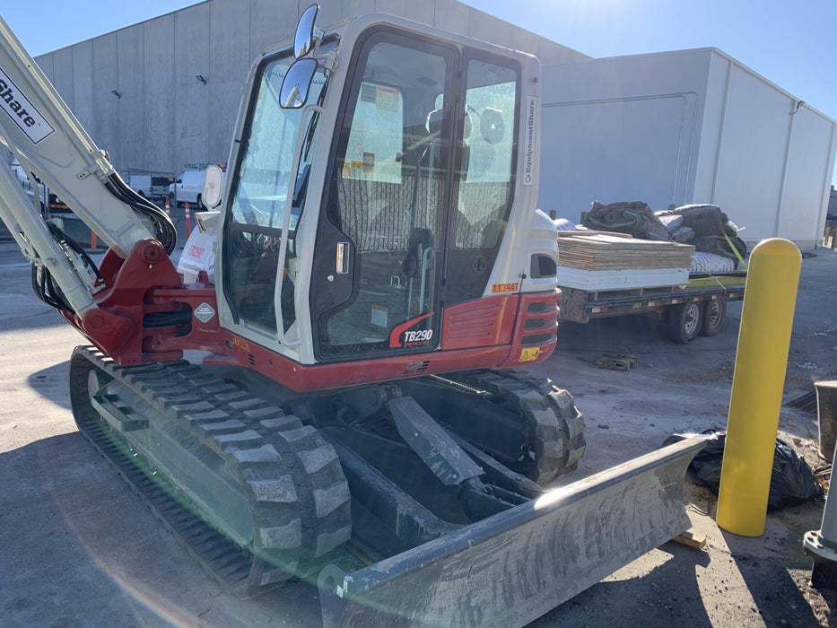 2020 Takeuchi TB290C Cab/Heat/Air, Rubber Tracks, Manual TAG QC