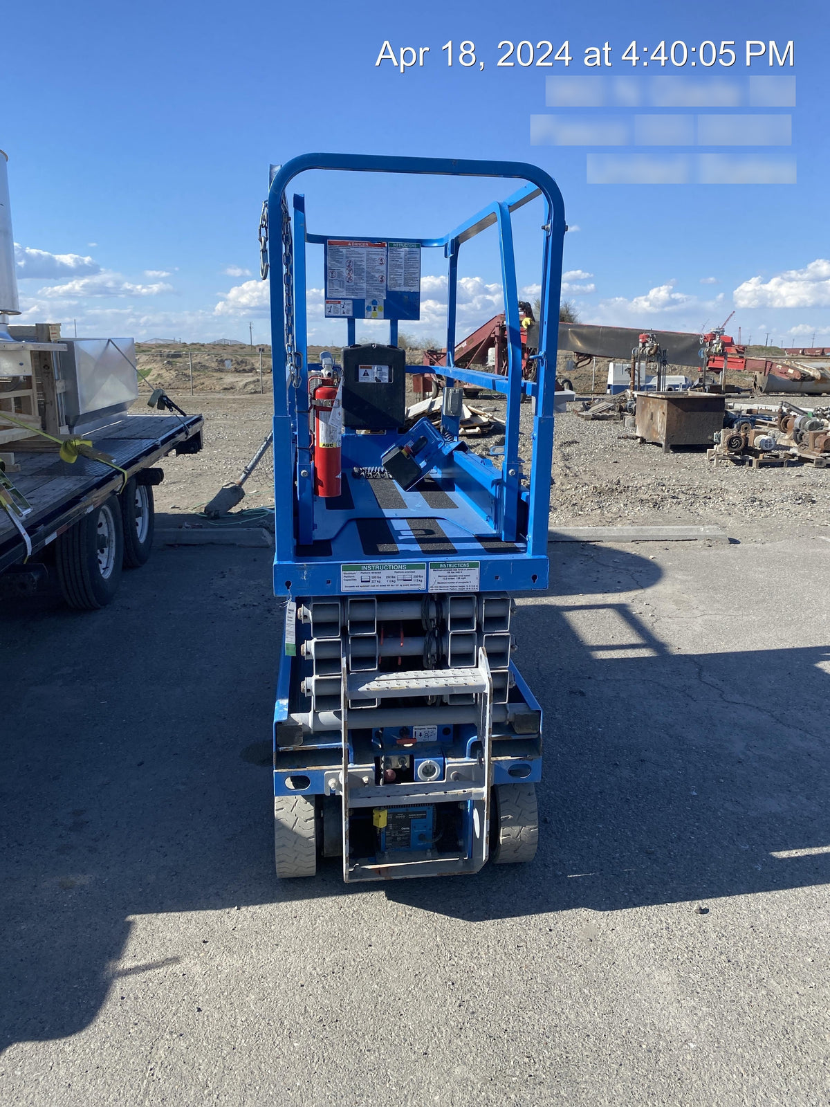 2020 Genie GS-1930 Standard Machine, 800W Inverter