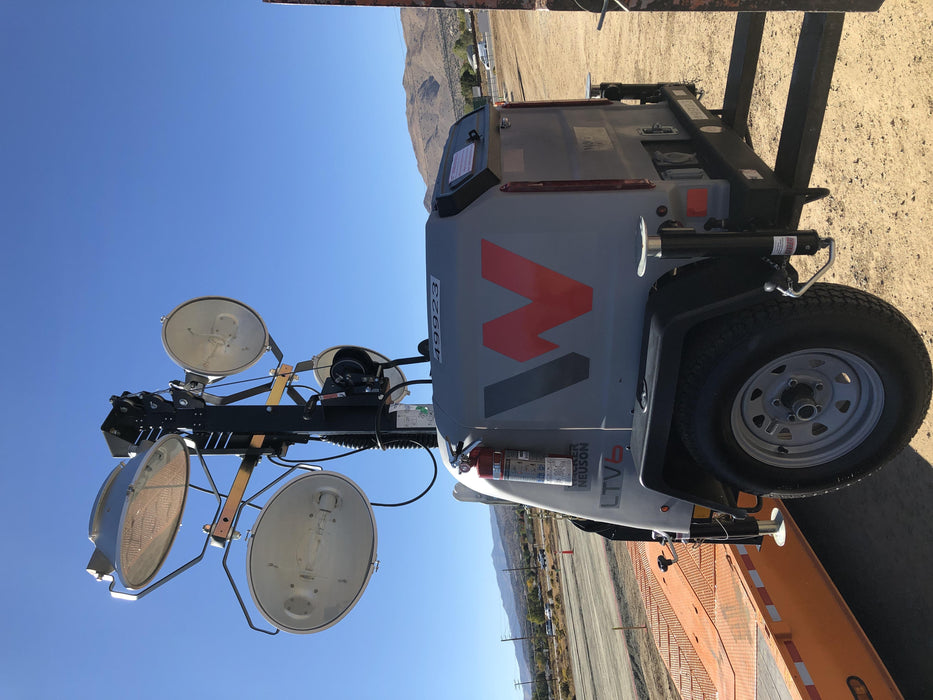 2019 Wacker Neuson LTV6L-MH Mobile Light Tower w/Fuel Level Sensor Installed