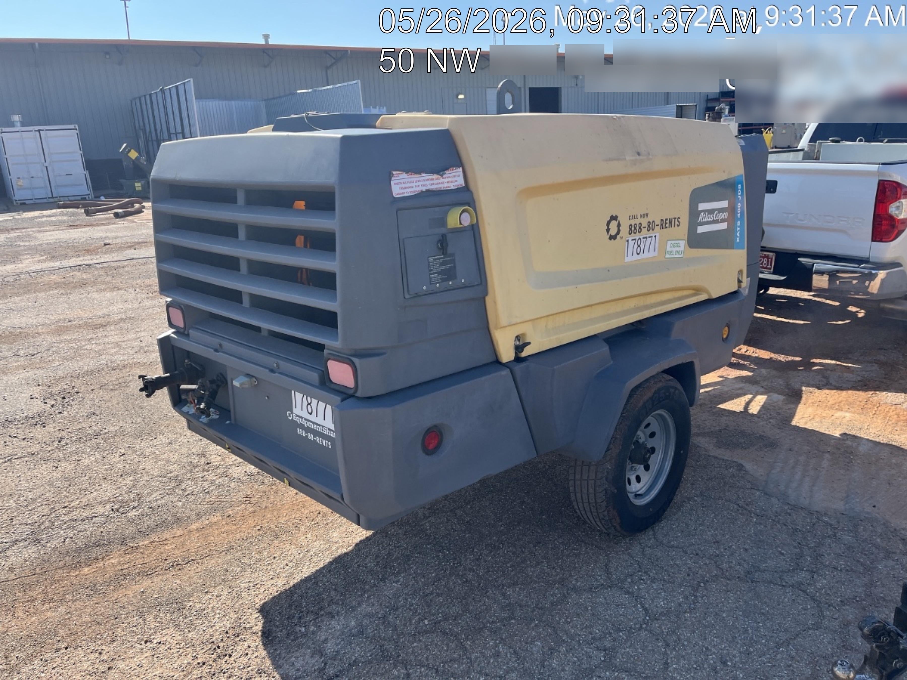 2021 ATLAS COPCO XATS400 CWK