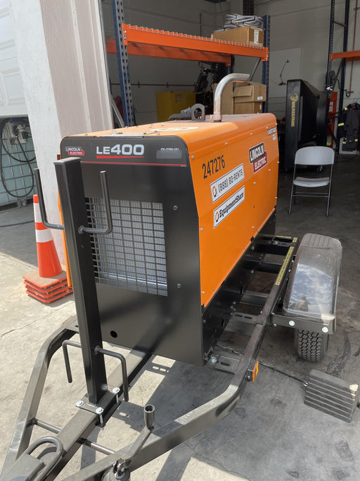 2022 Lincoln Electric LE400 Kubota V1505, Trlr, Cable Rack, Light Kit, ES Decals, T3