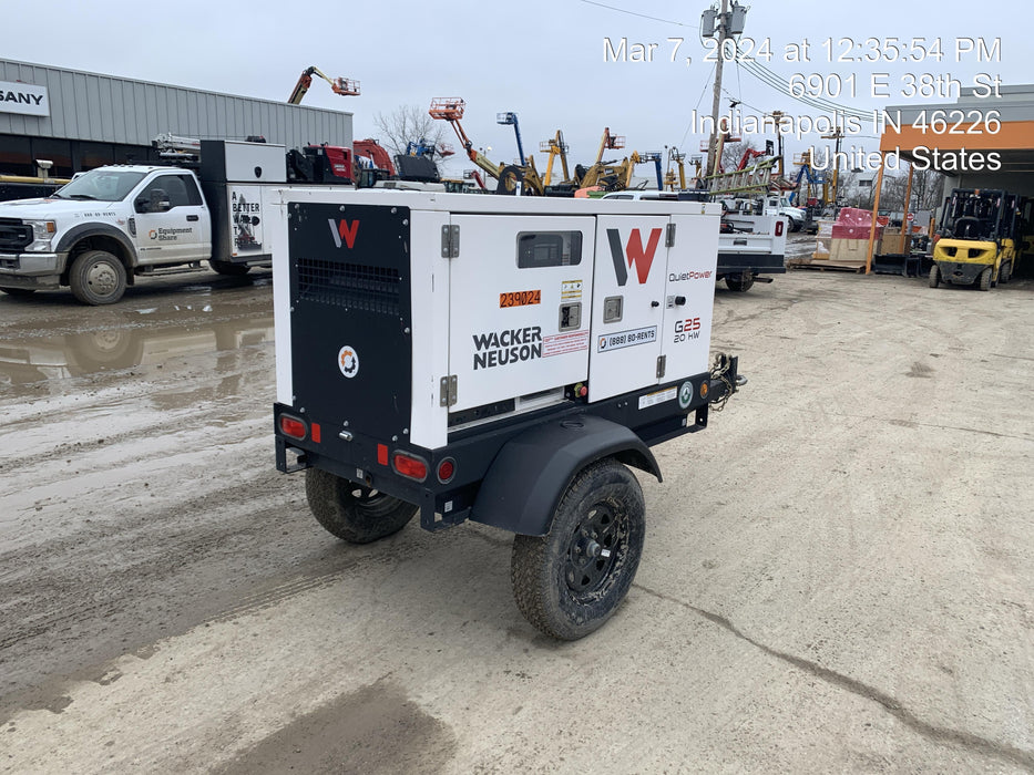 2022 WACKER NEUSON G25