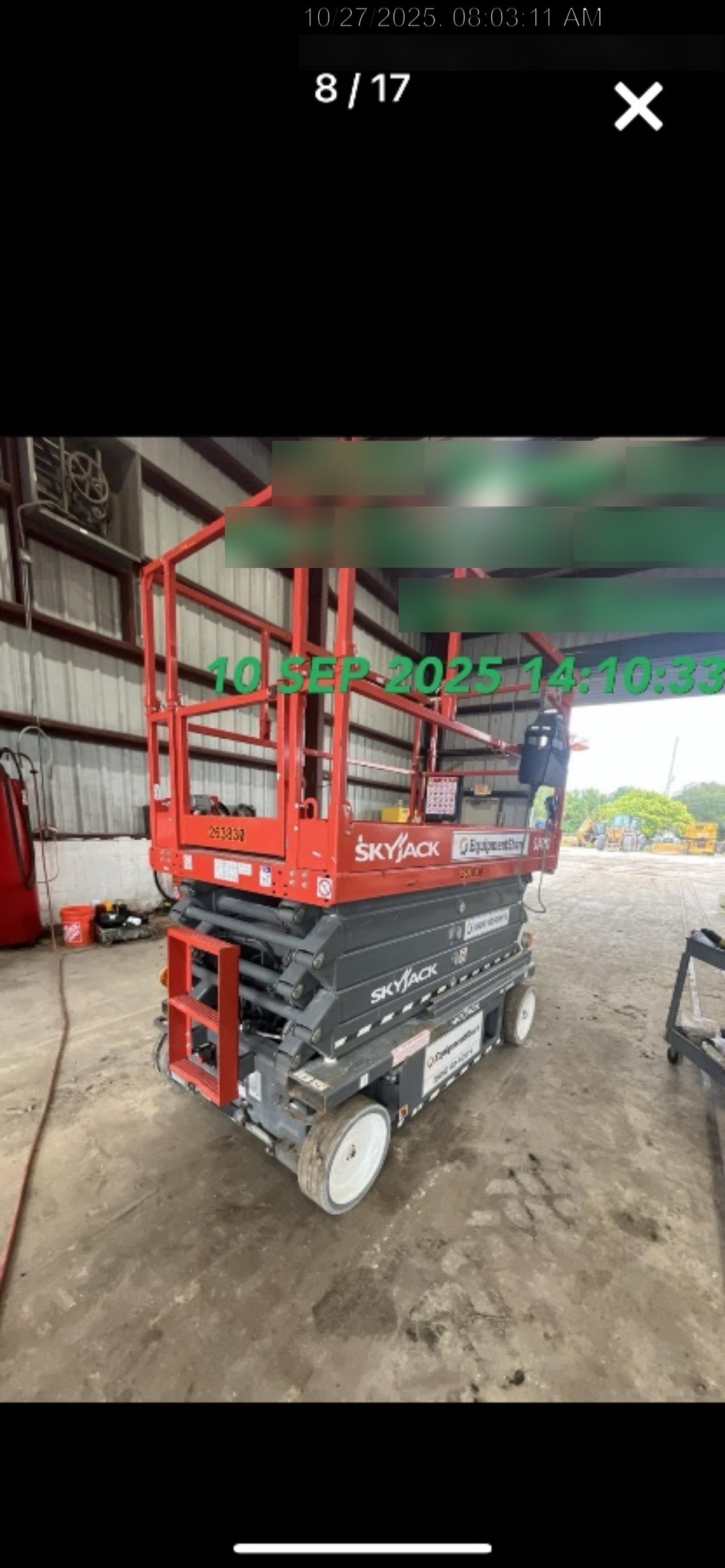 2022 SKYJACK SJ4732