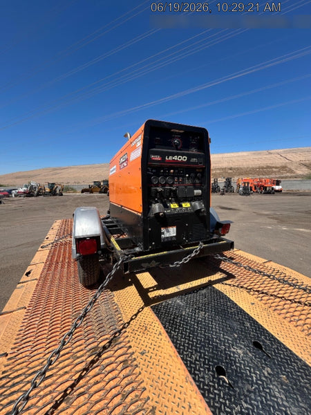 2022 Lincoln Electric LE400 Kubota V1505, Trlr, Cable Rack, Light Kit, ES Decals, T3
