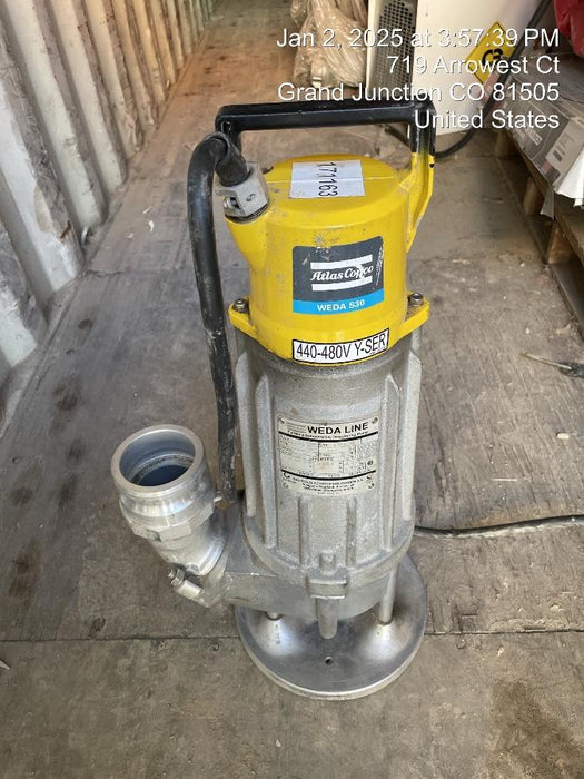 2021 ATLAS COPCO WEDA S30N 460V Y TB 60HzCSA 3"NPT