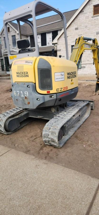 2017 Wacker Neuson EZ28 Wacker Neuson E0506-EZ28-MX - Track/LGD/CAN/VDS/12, 18, 24" Buckets