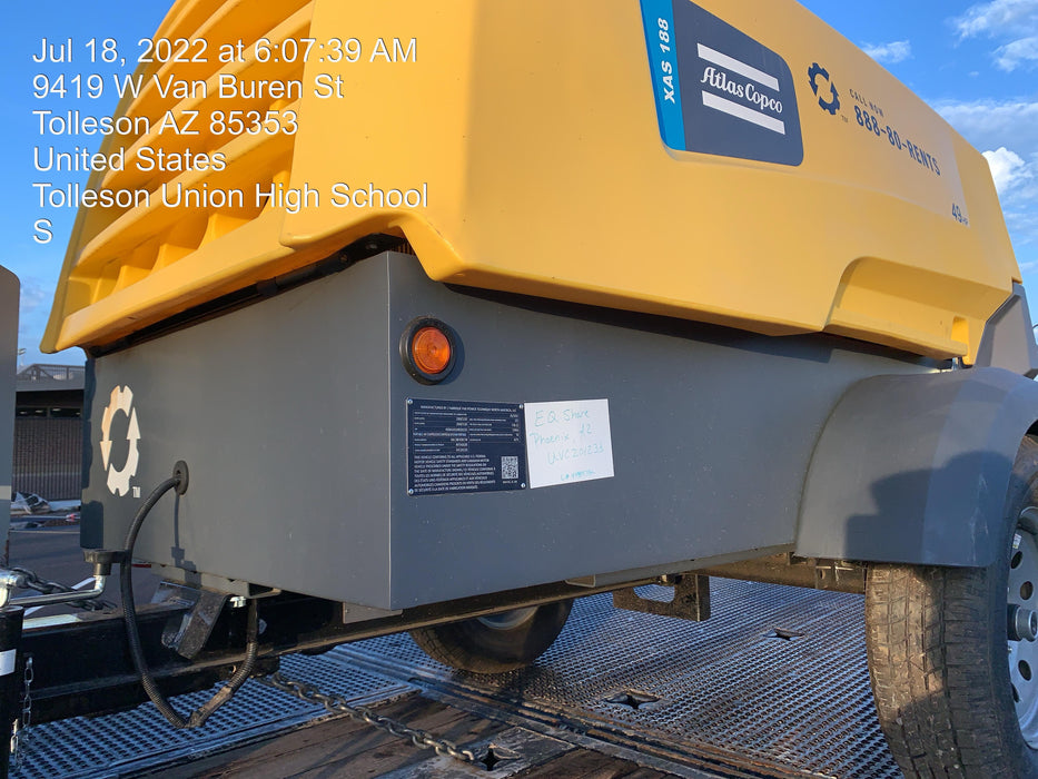 2022 ATLAS COPCO XAS188 CWK