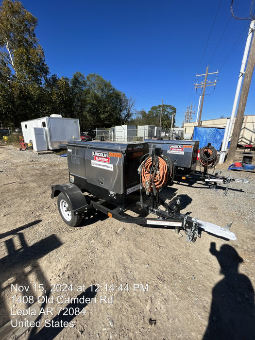 2024 Lincoln Electric LE400 Kubota V1505, Trlr, Cable Rack, Light Kit, ES Decals, T3