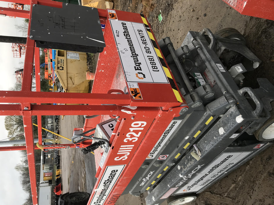 2019 Skyjack SJIII-3219 Standard Options, Trojan Batteries