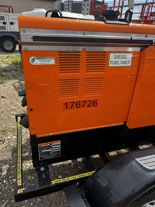 2021 Lincoln Electric Vantage 322 Vantage 322 Ready Pak 3 w/ Decals, ORANGE (includes trailer, cable rack, fender light kit) NO Telematics