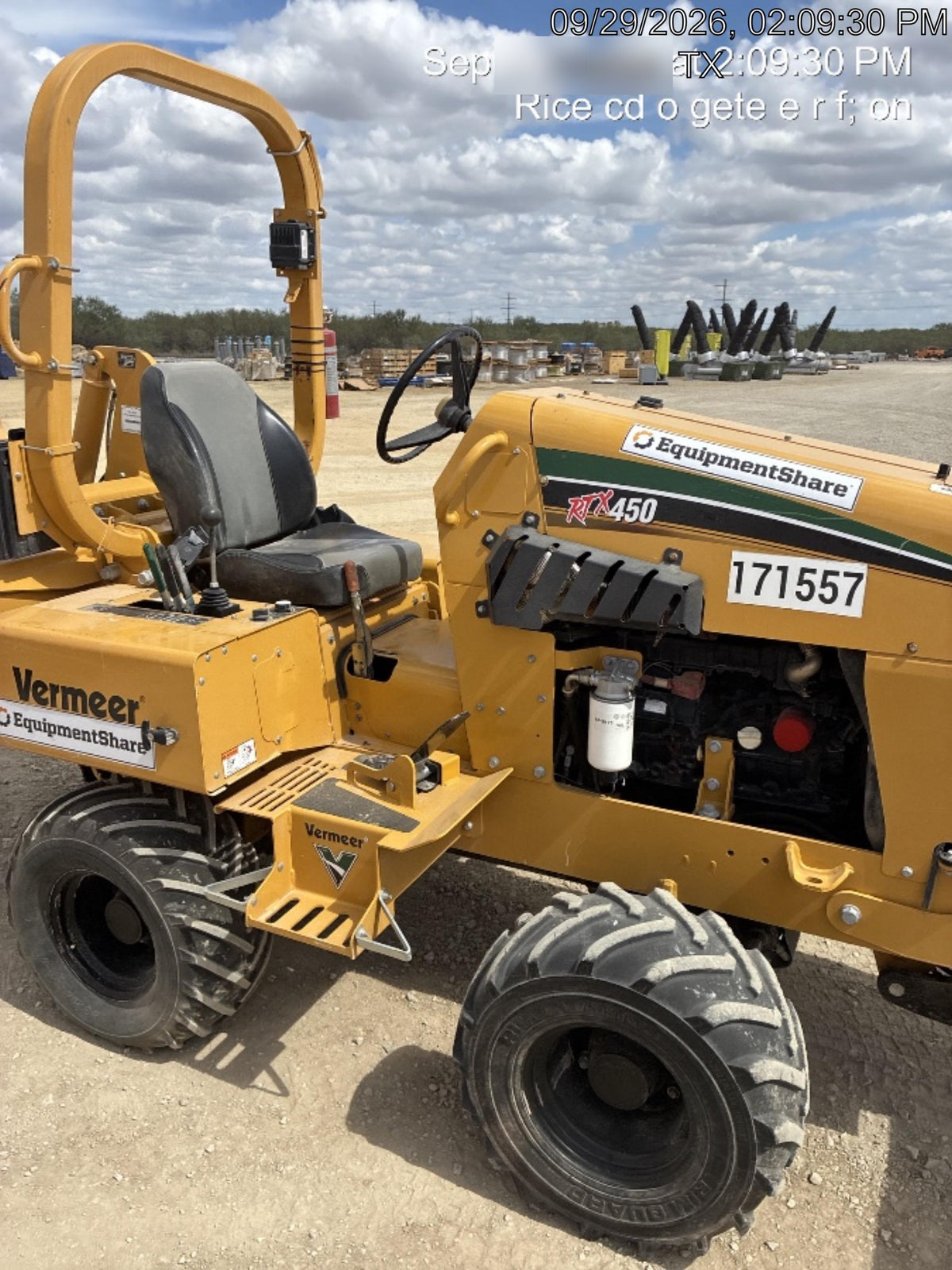 2021 VERMEER RTX450
