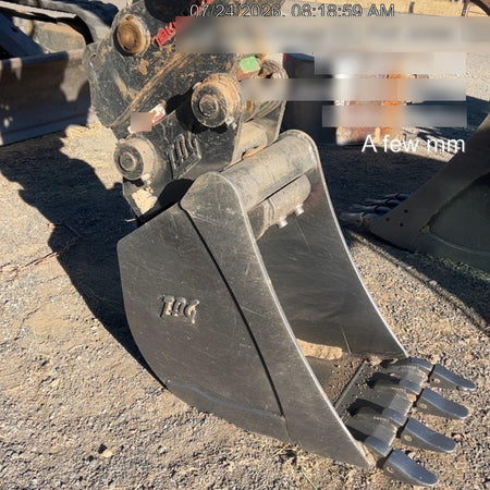 2019 Takeuchi TB290 Cab/Heat/AC Rubber tracks, Dozer blade, Travel alarm, Auxiliary hydraulics Manual QC, Hydraulic thumb, 18", 24", and 36" Buckets