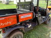 2021 Kubota RTV-X1140W-H Plastic Canopy, Windshield Acrylic Clear, LED Strobe Light, Wire Harness Kit, Back up Alarm