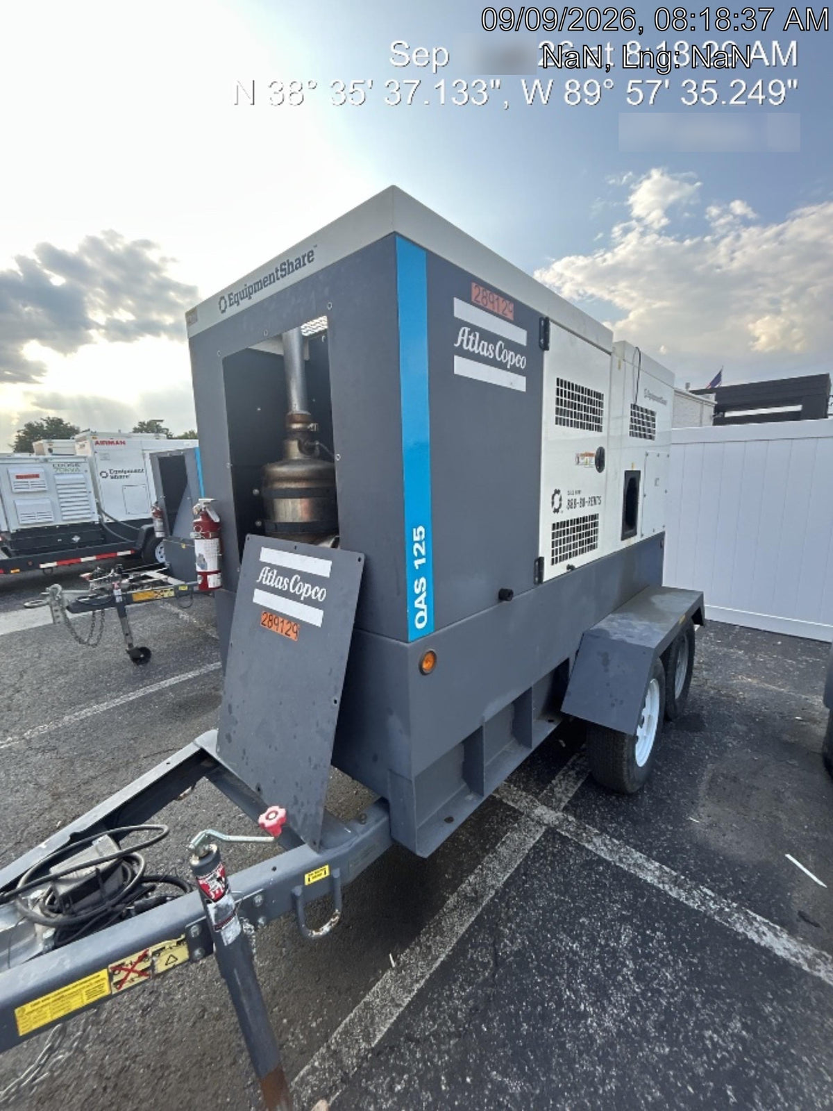 2023 ATLAS COPCO QAS 125