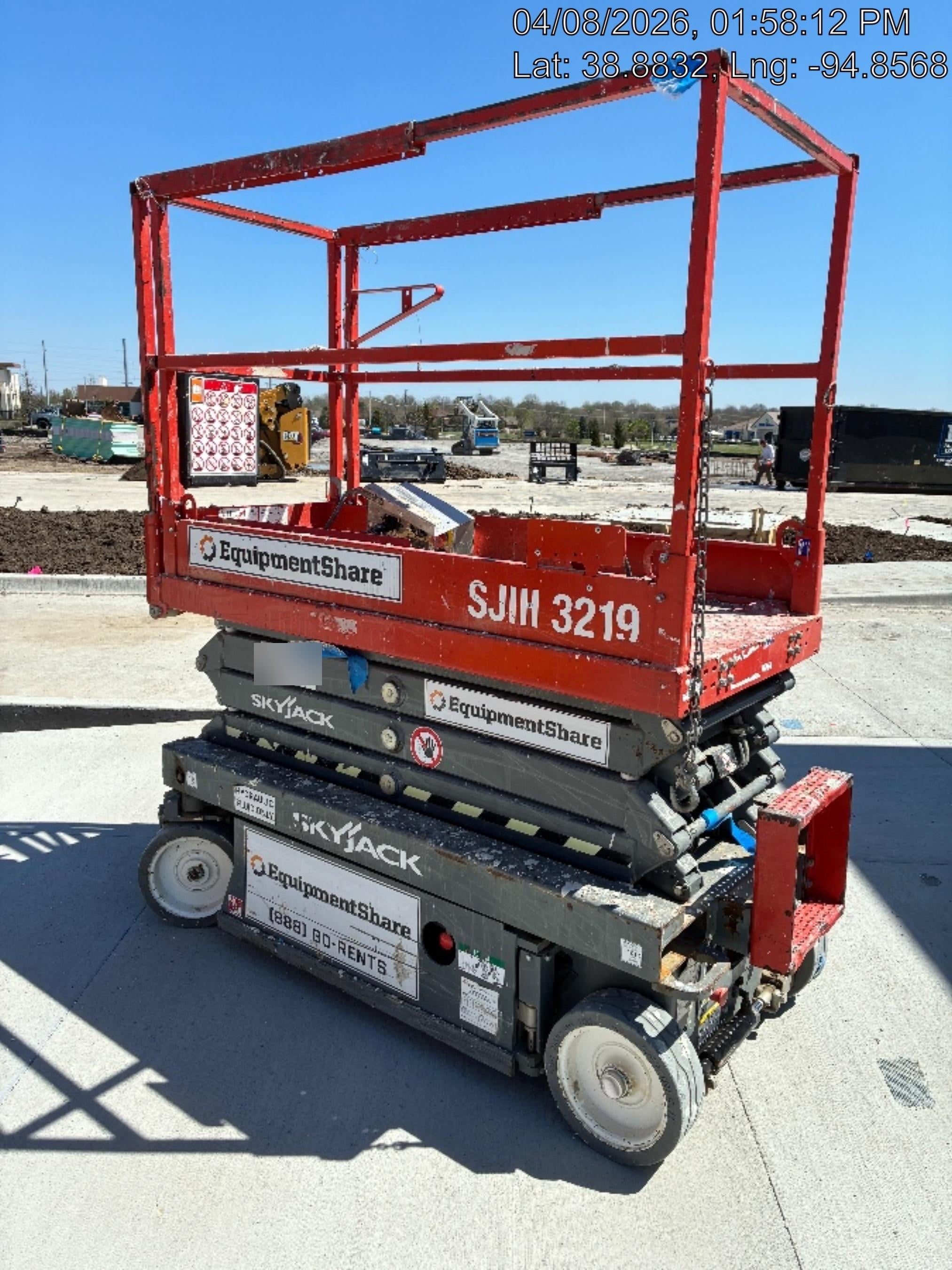 2019 Skyjack SJIII-3219 Standard w/Trojan Batteries