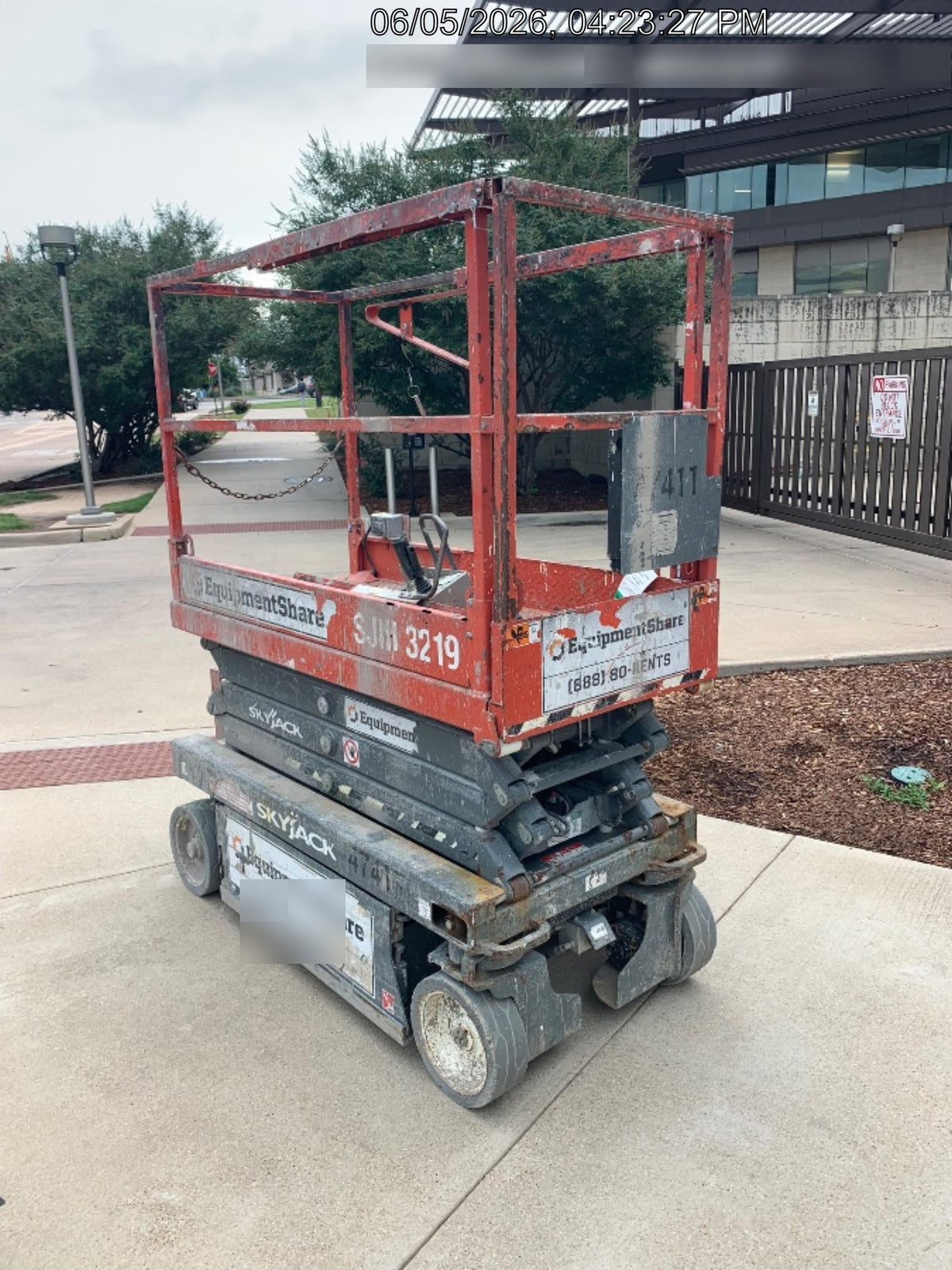 2019 Skyjack SJIII-3219 Standard Options, Trojan Batteries
