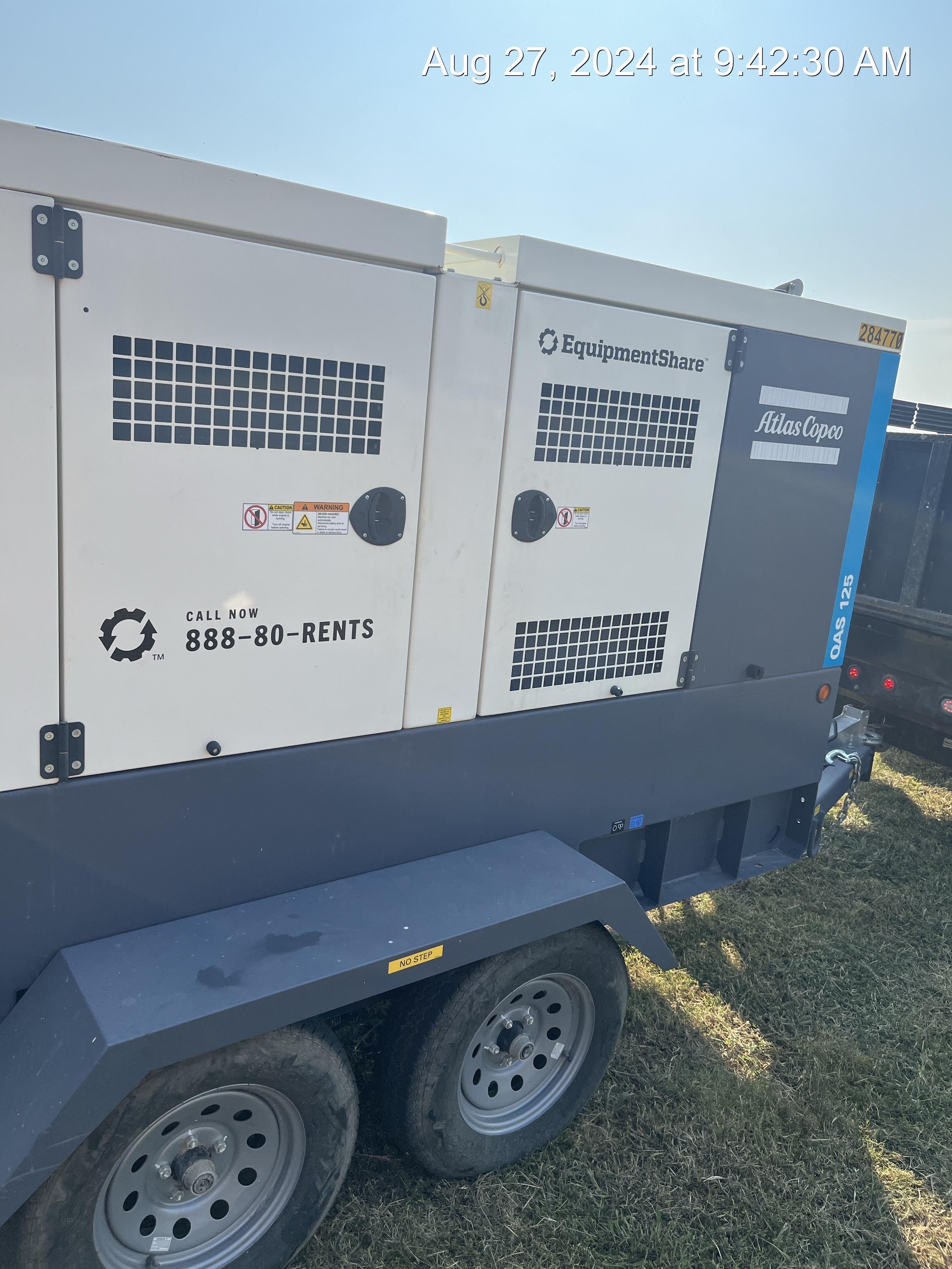 2022 ATLAS COPCO QAS 125