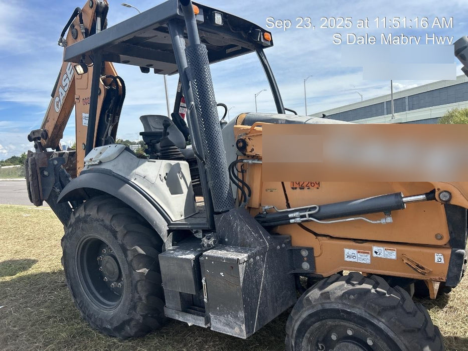 2018 Case 580N STANDARD HOE, ROPS, PILOT CONTROLS, AUX HYD