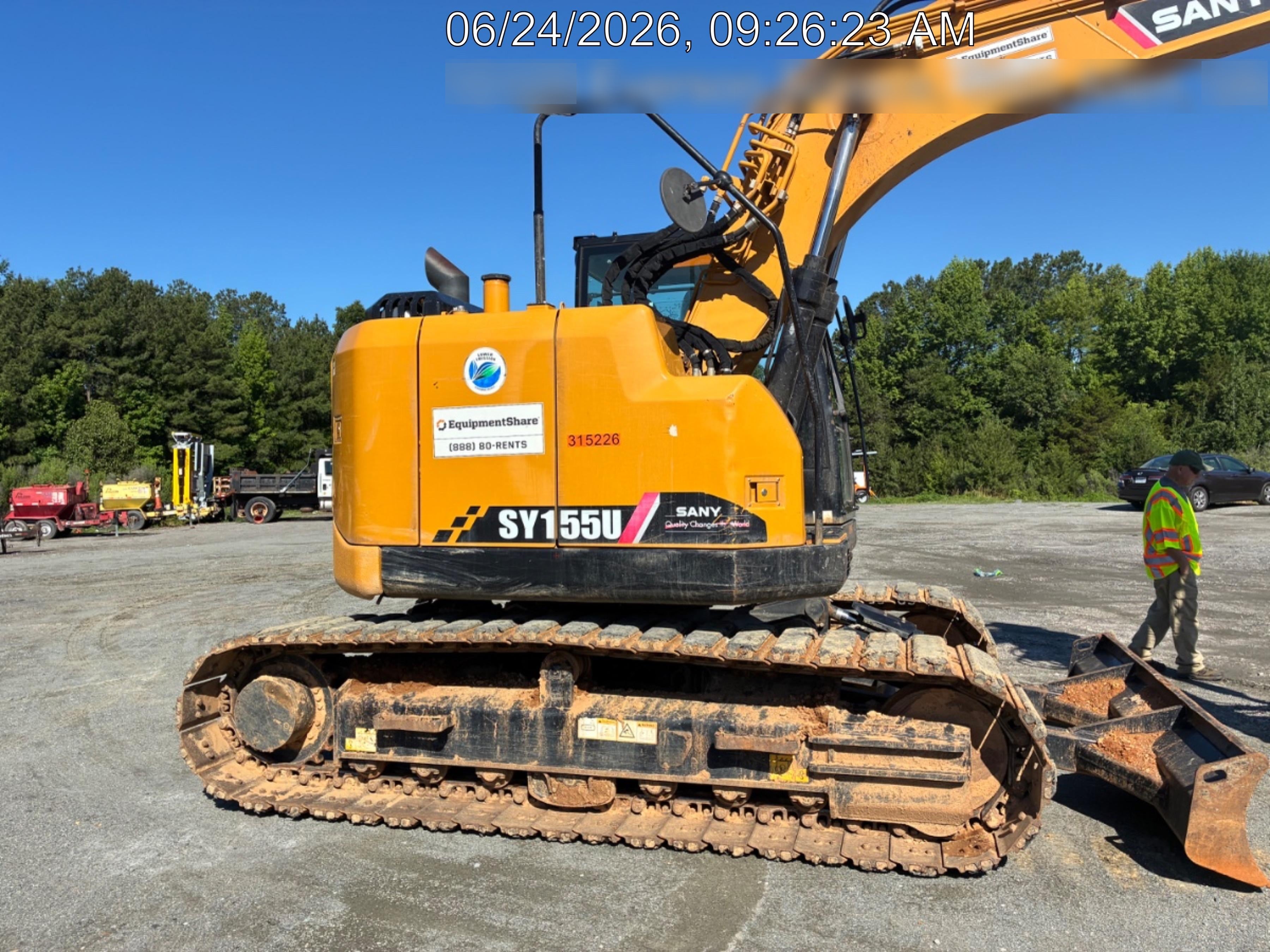 2023 SANY SY155 U