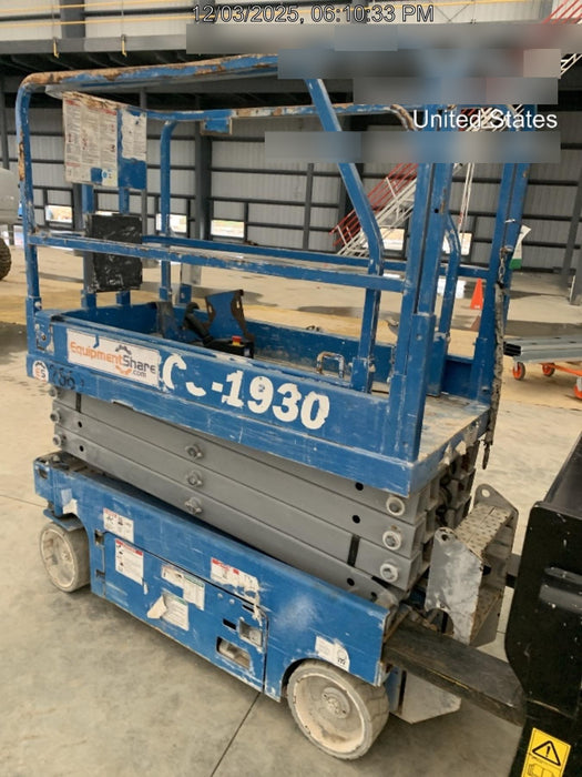 2016 Genie GS-1930 Genie GS1930 Scissor Lift
