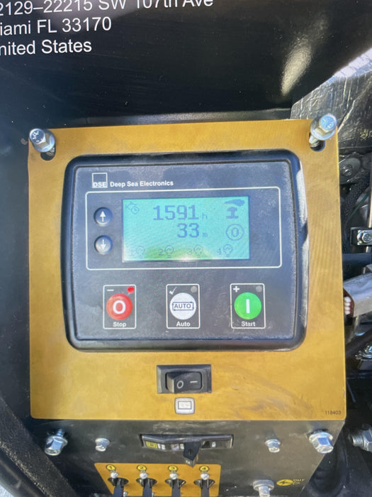 2022 Allmand NLV3GR (4) LED Light Fixture 350W, 23' Vertical Mast, 3kW Prime, Towable, Deep Sea L401, Leveling Jacks, Yanmar T4F 5.8hp