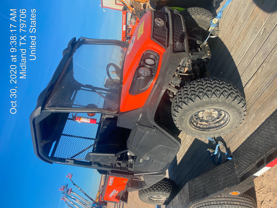 2019 Kubota RTV-XG850WL-H 4wd Utility Cart, Gas, 2 Seat, LED Strobe, Windshield Tempered Glass, Plastic Canopy, Wire Harness Kit, Backup Alarm