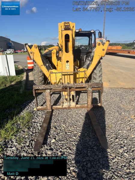 2019 JCB 510-56 Canopy, 74 HP, Solid Tires, STD Worklight, Beacon, Aux Hydraulics, Lifting Eye, Back up Alarm w/66" Carriage/60" Forks