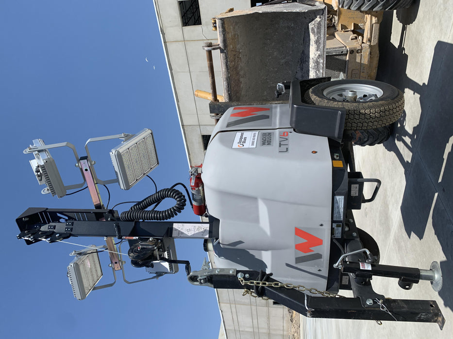 2019 Wacker Neuson LTV6K-LED LTV6K Light Tower, LED 300W, Telematics EQ SH Kubota