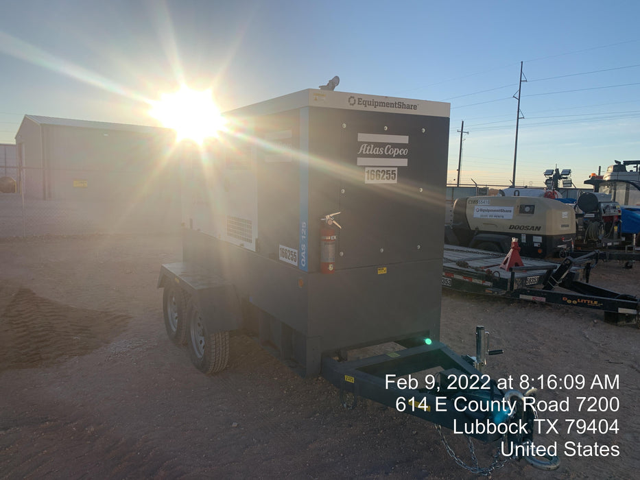 2021 ATLAS COPCO QAS 125
