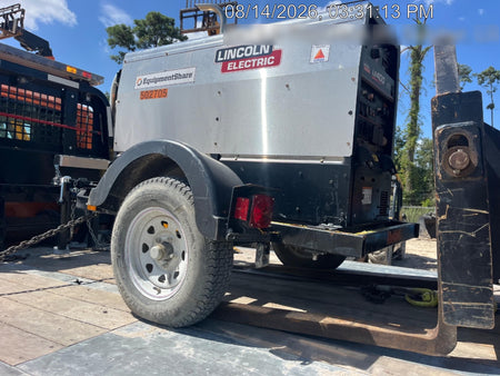 2018 Lincoln Electric Vantage 322 Lincoln Vantage 322 Welder Ready Pak 3 - Vantage 322, Trailer, Fender and light kit, Cable rack