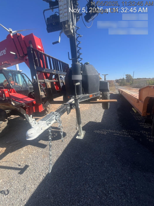 2022 Allmand NLV3GR (4) LED Light Fixture 350W, 23' Vertical Mast, 3kW Prime, Towable, ES Decals, T3