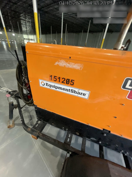 2021 Lincoln Electric Vantage 322 Vantage 322 Ready Pak 3 w/ Telematics & Decals, ORANGE (includes trailer, cable rack, fender light kit)