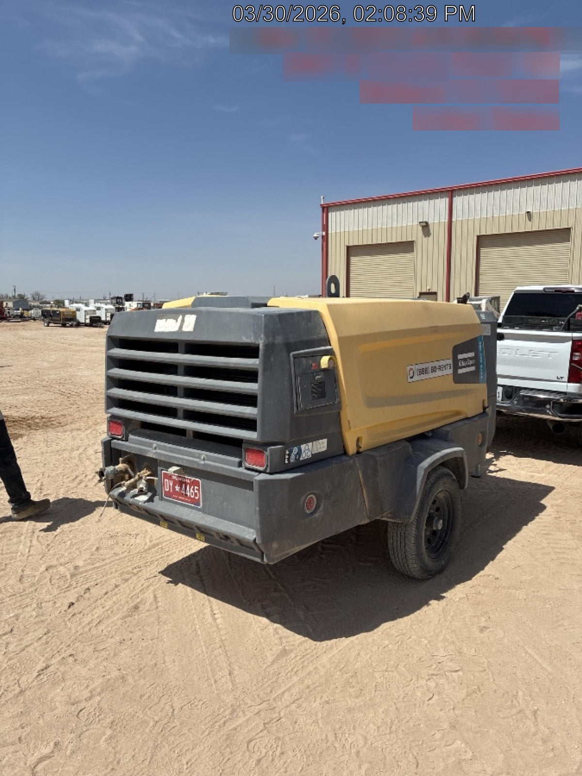 2020 ATLAS COPCO XATS 400 PFF