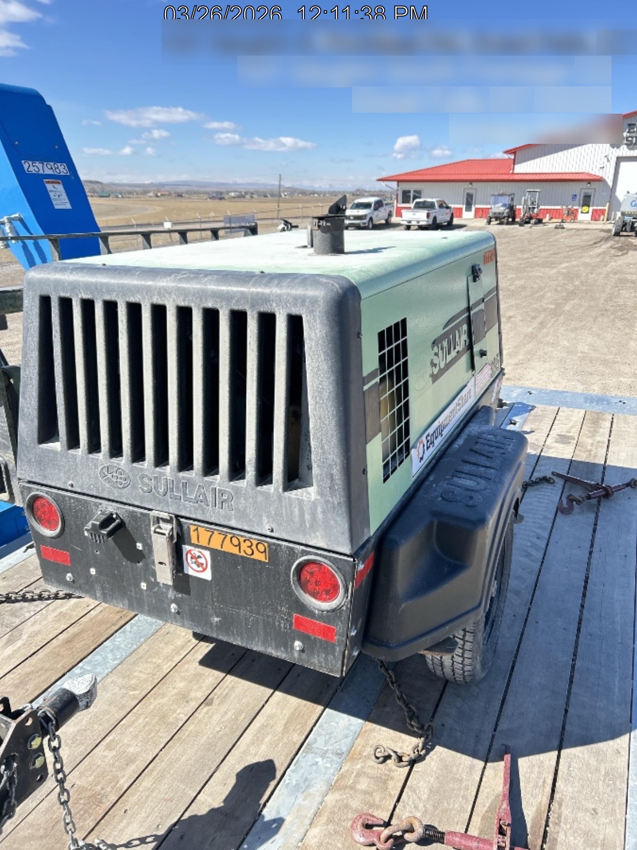 2021 SULLAIR 185D-DPQ KU4F