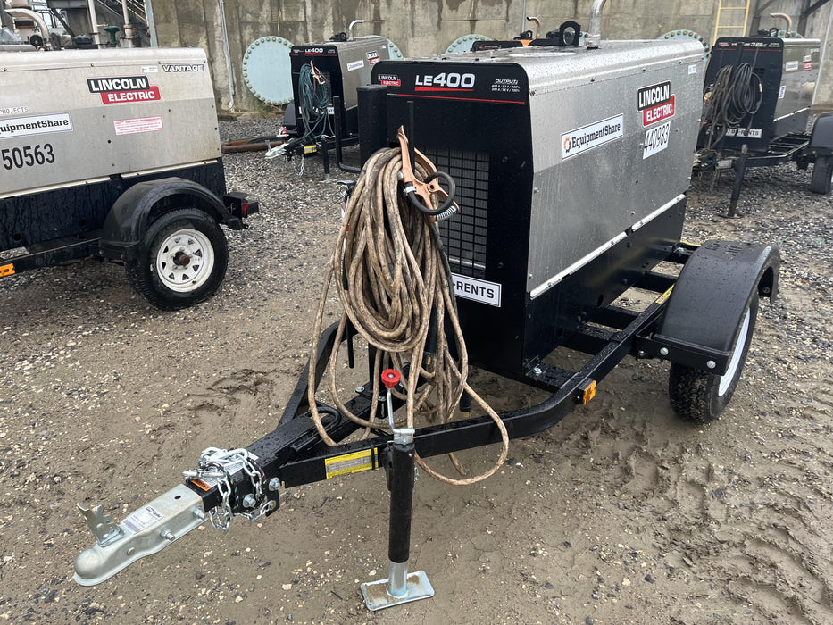 2024 Lincoln Electric LE400 Kubota V1505, Trlr, Cable Rack, Light Kit, ES Decals, T3