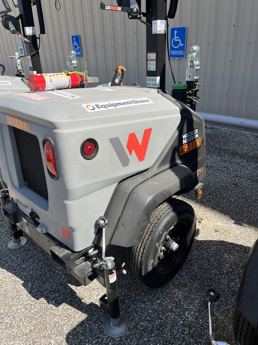 2024 Wacker Neuson LTT4 Diesel, Kohler KDW702, Deep Sea Controller, Auto Start, LED 320W, Bypass Outlet, T3