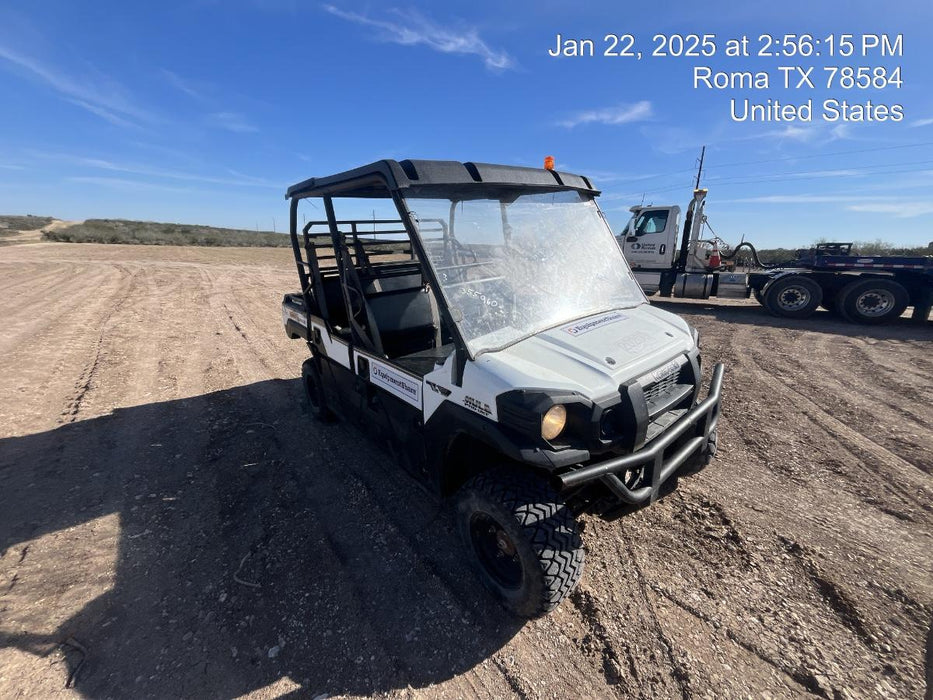 2018 Kawasaki Mule PRO-DXT Kawasaki Mule 4x4 Diesel UTV w/Hard Top, Windshield, Beacon, Backup Alarm, ES Keypad/Hardware Installed